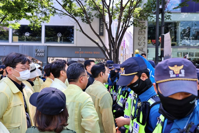 지난 6월 중앙로 대중교통전용지구에서 열린 대구 퀴어 문화축제