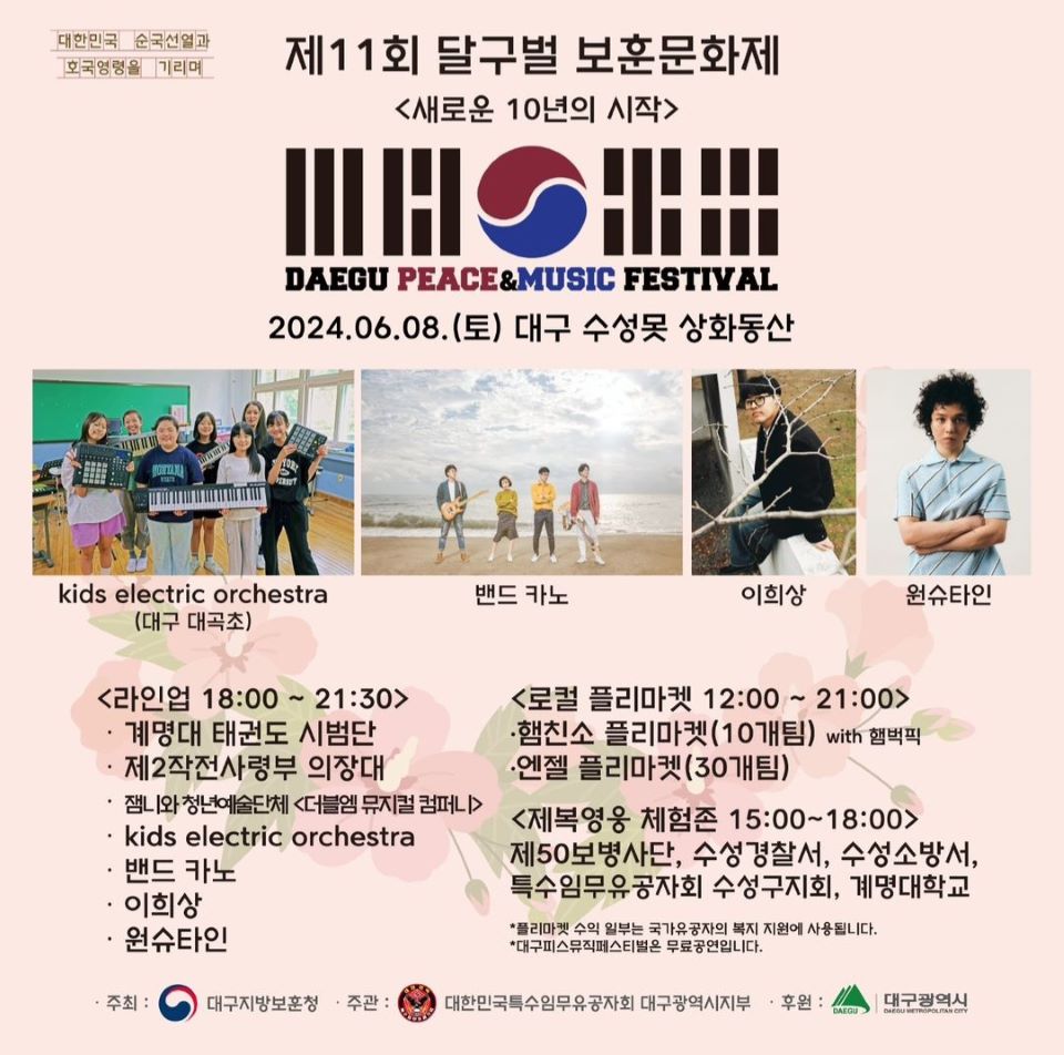 사진 제공 대구지방보훈청