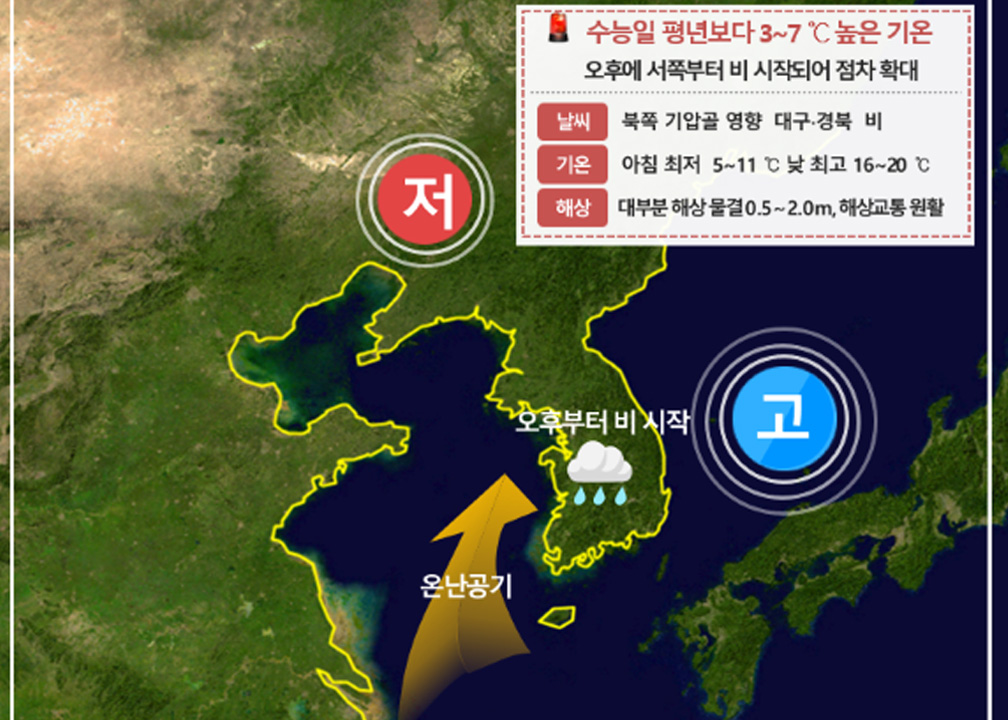 사진 제공 대구지방기상청