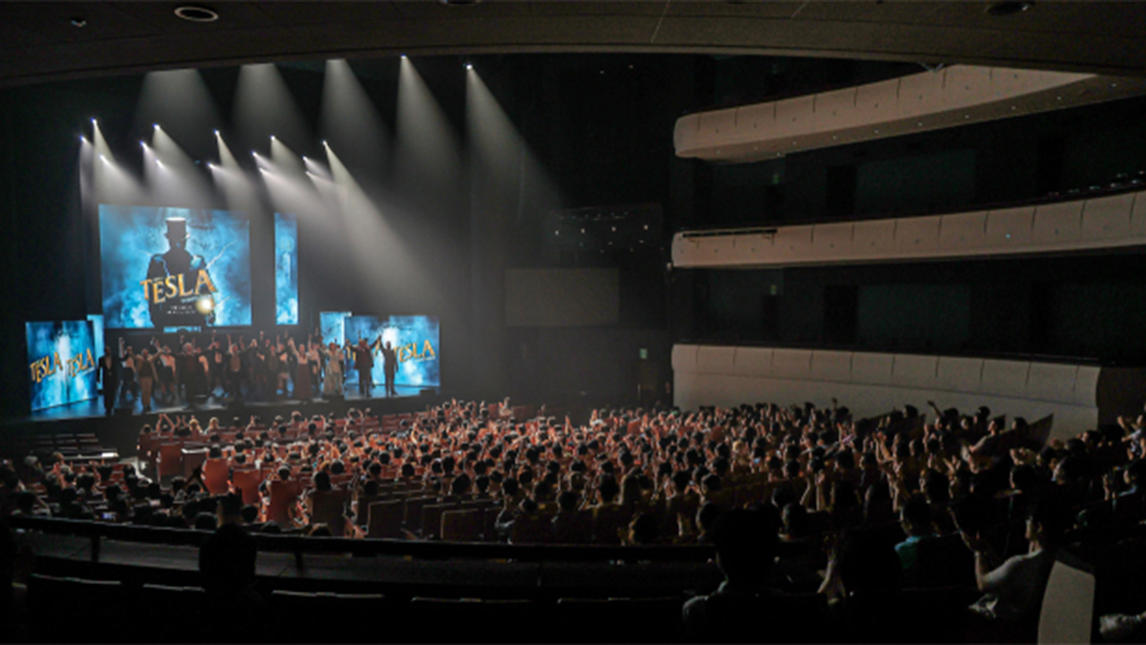제19회 대구국제뮤지컬페스티벌 개막작 헝가리 뮤지컬 테슬라. DIMF제공