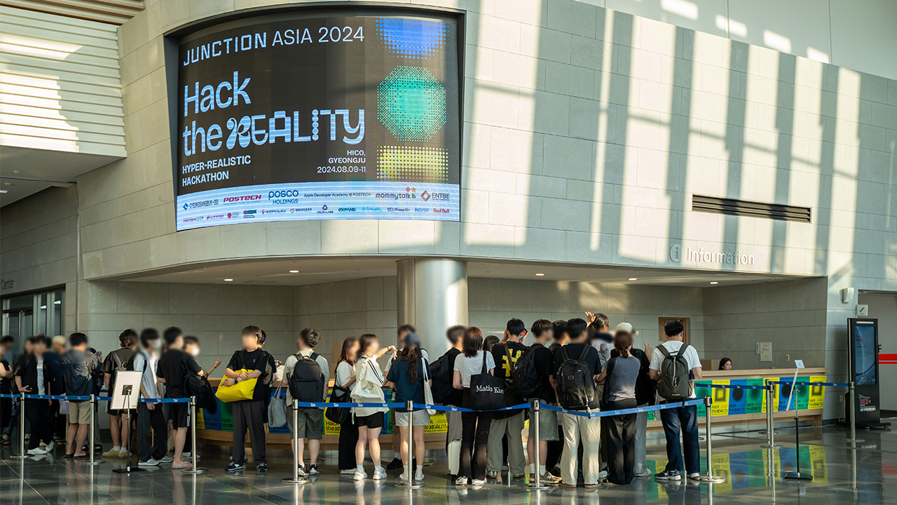 사진 출처 2025 정션 아시아 해커톤 대회